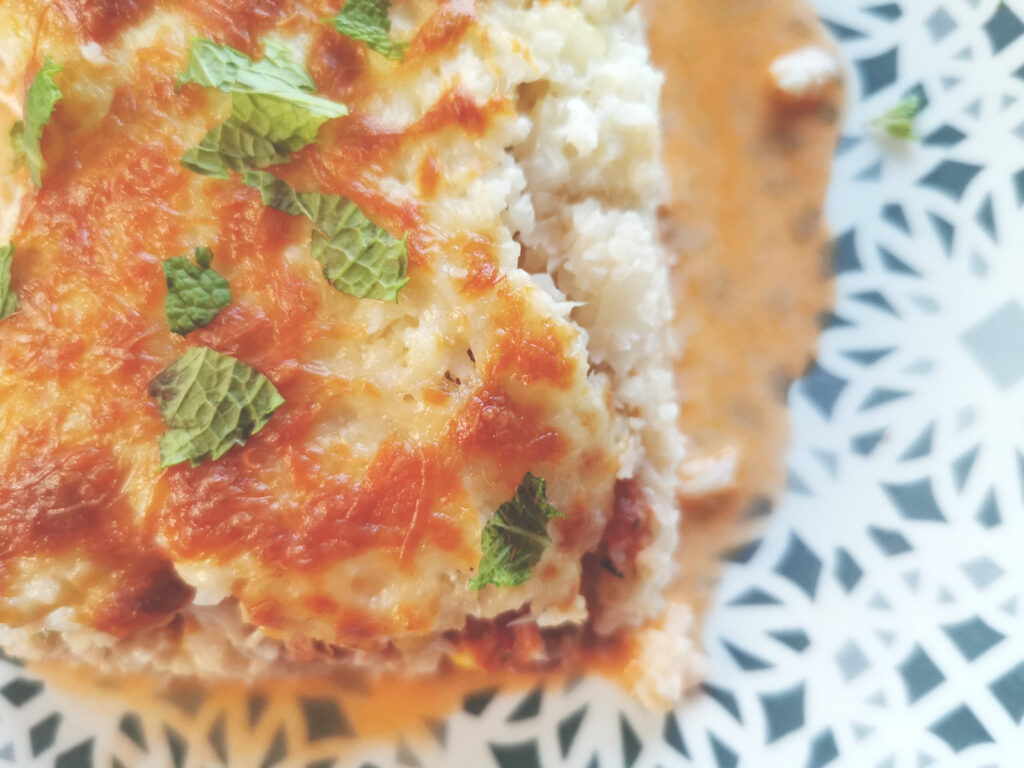 Pâté chinois au chou-fleur